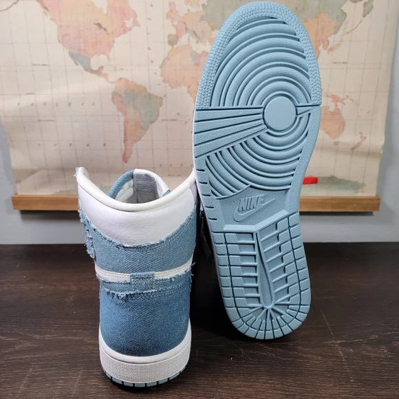 BRAND NEW Nike Air Jordan 1 Retro High OG Denim Men's Size 10.5 - Picture 10 of 12